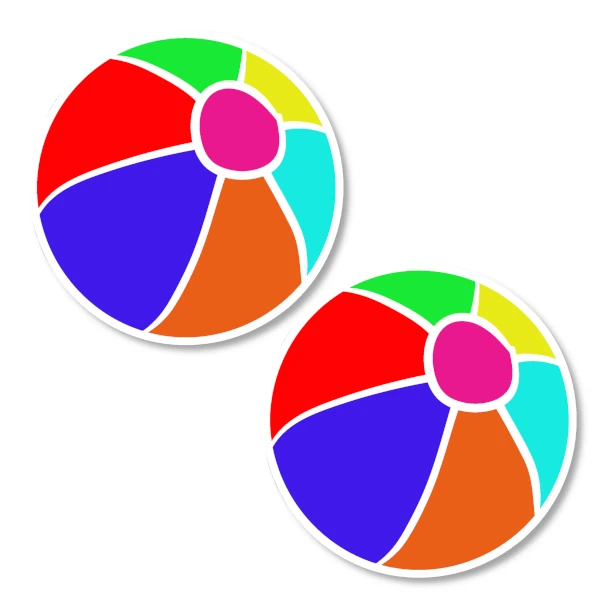Beach Ball PastiesSmall