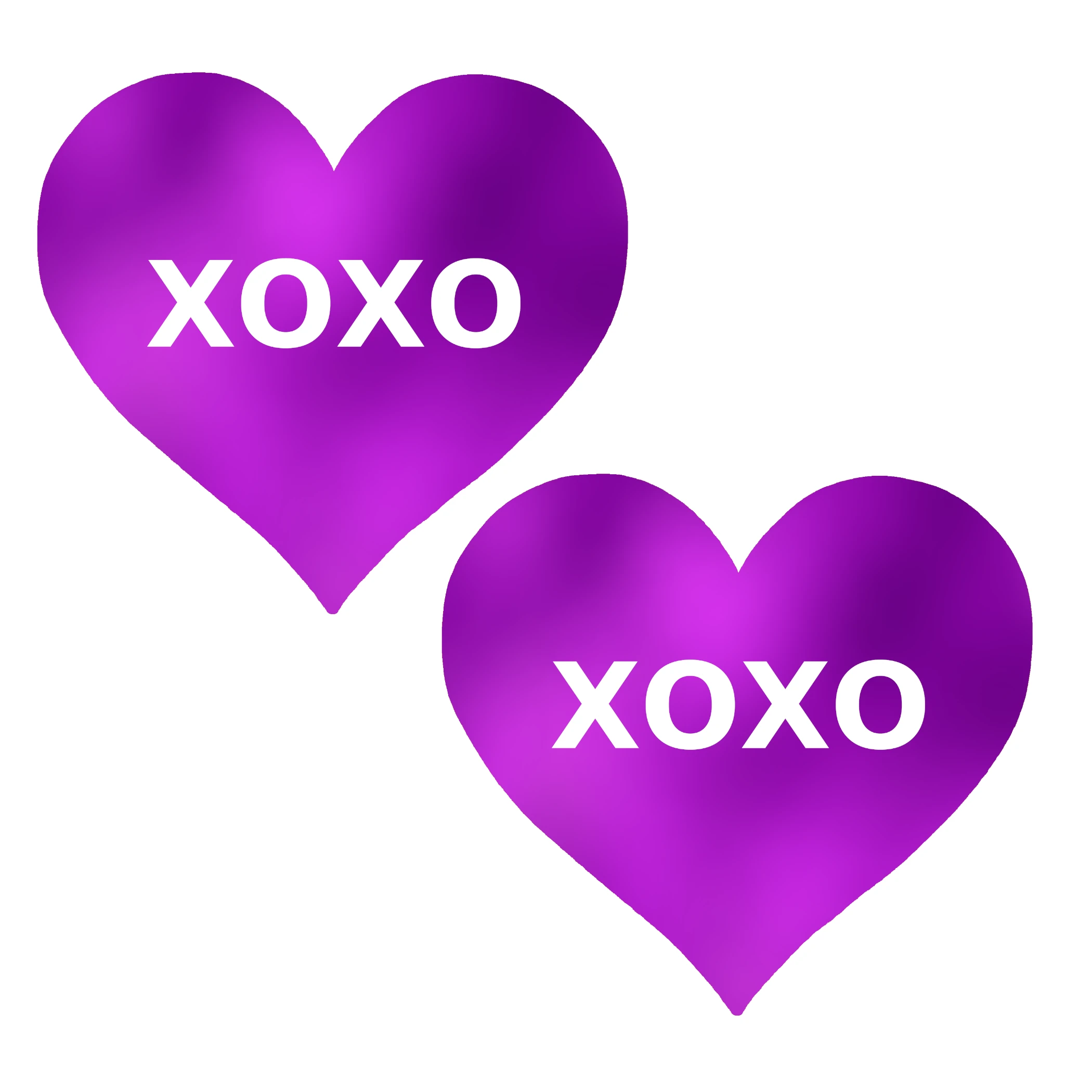 XOXO PastiesPurple Small