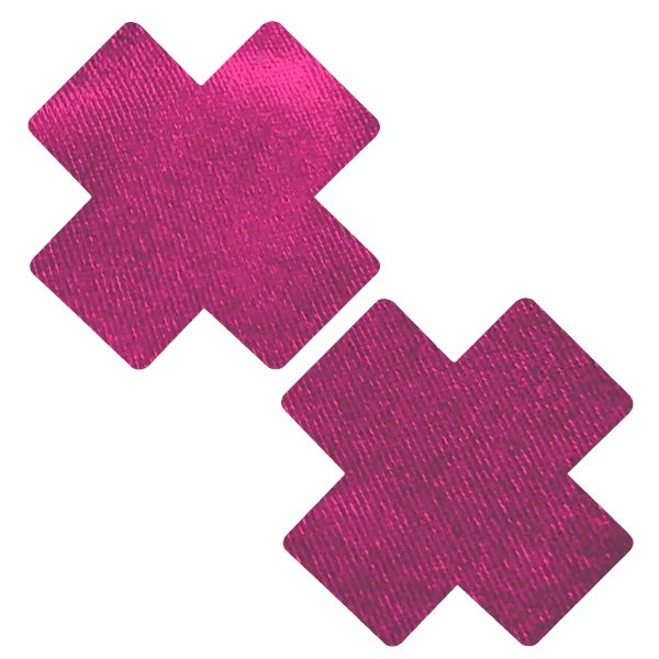 Velvet Cross PastiesPink
