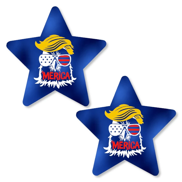 Eagle Trump Merica PastiesSmall