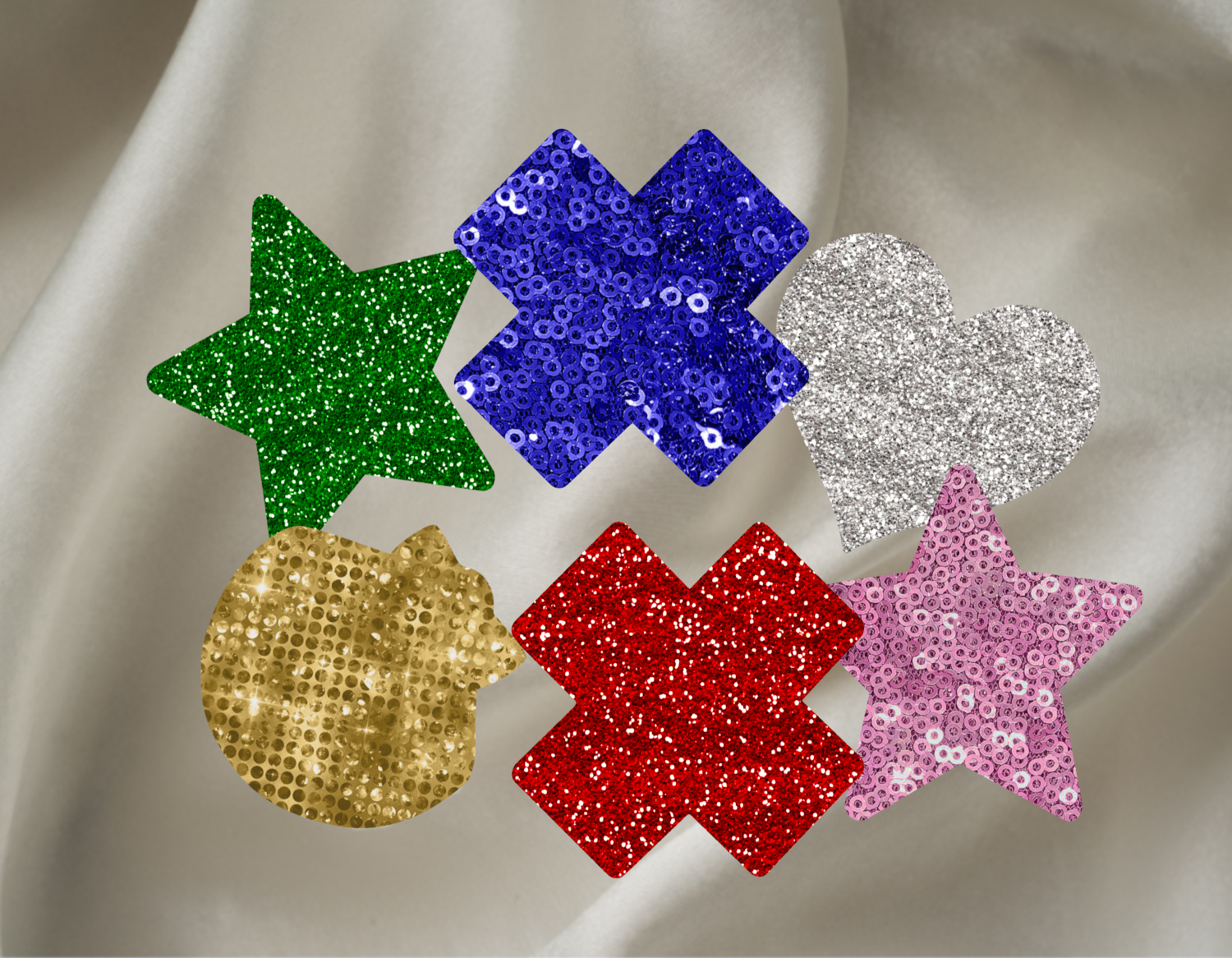 The Glitter Glam Bundle Pasties