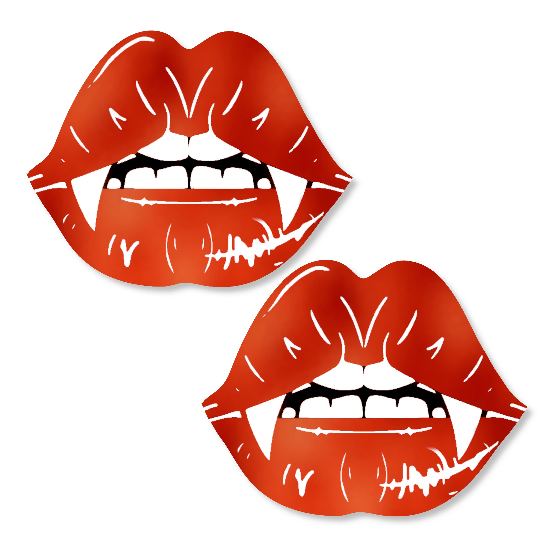 Vampire Lips PastiesRed Small