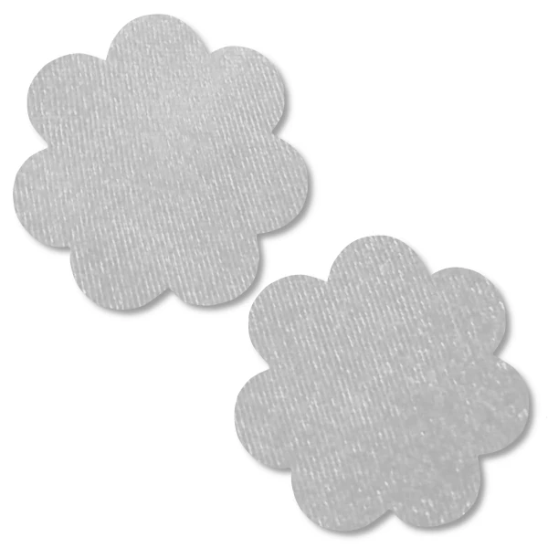 Velvet Flower PastiesSmall White