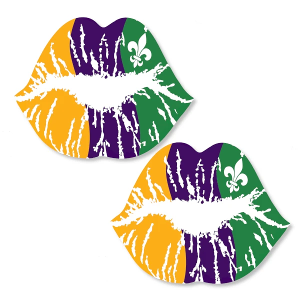 Mardi Gras Lips PastiesSmall