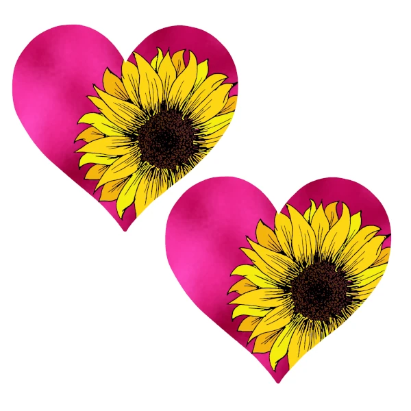 Sunflower PastiesPink Small